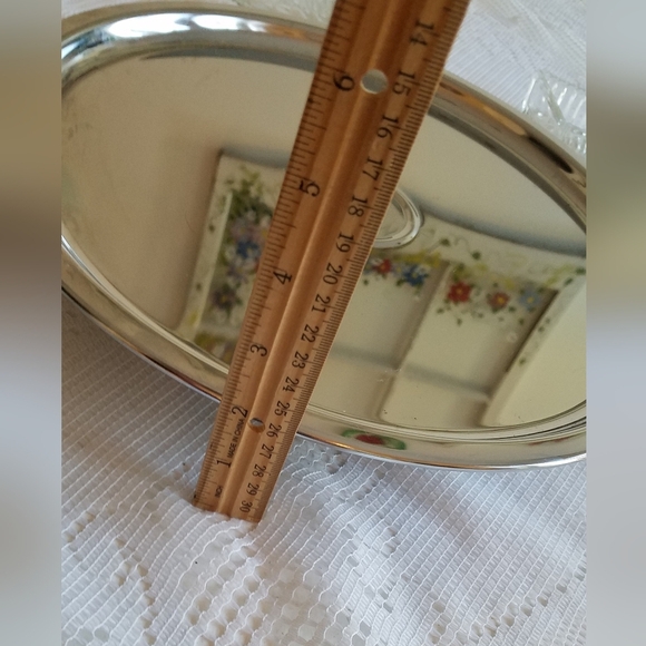 Vintage Kromex Lazy  Susan Divided  Serving Dish - Picture 11 of 13